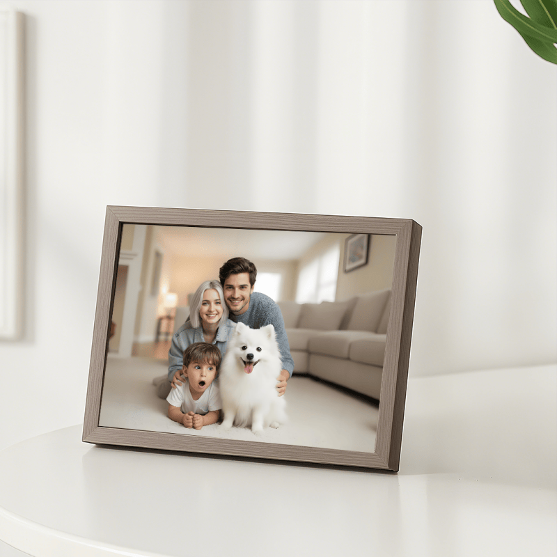 Family Memories 1-Add-Loved-one to photo, Customize LED Illuminated Paintings Light
